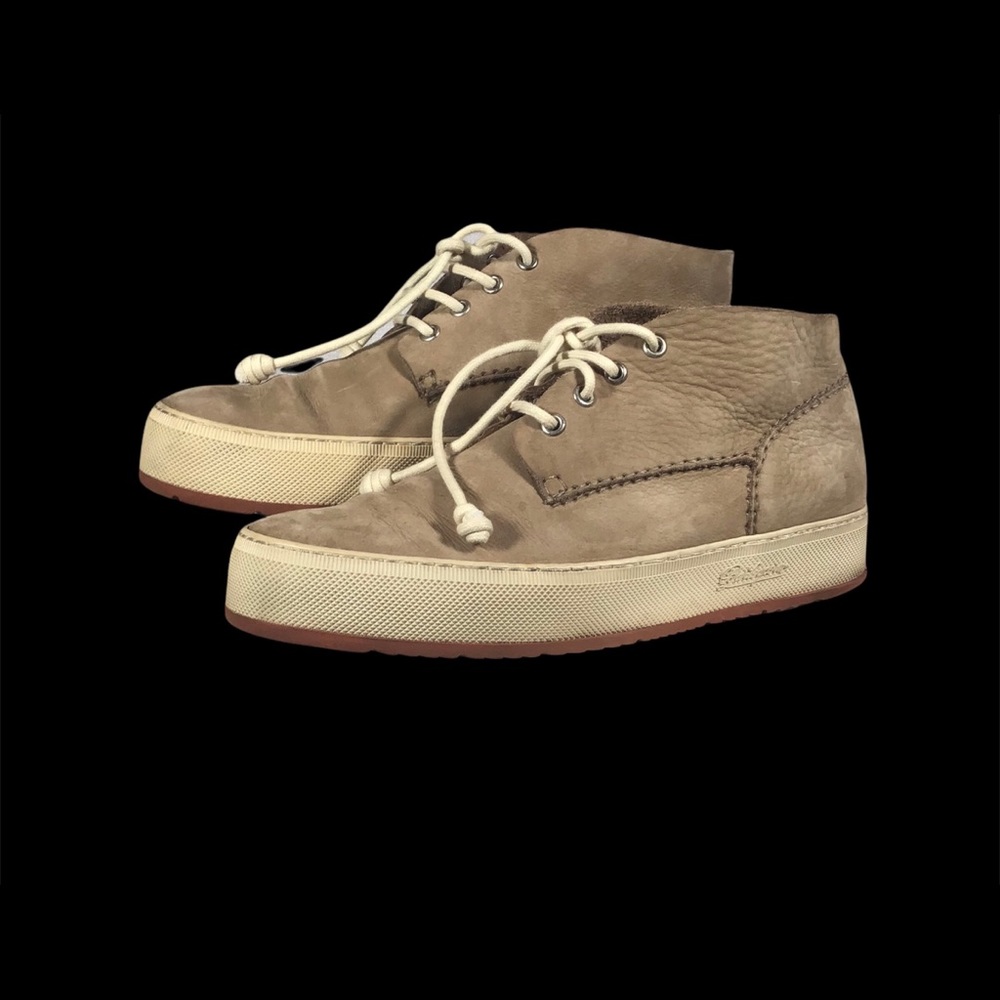 Barleycorn Classic 781 Beige Nabuk Sneakers Italy